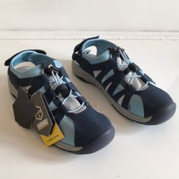 Khombu Cacey Sport Leather Cutout Sport Sandals - Picture 6 of 8